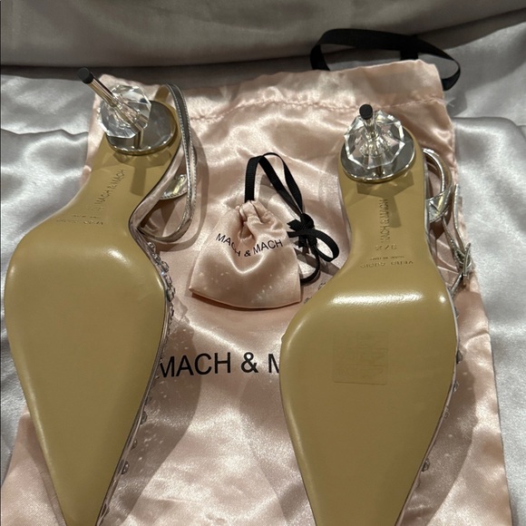 Mach & Mach Crystal Heels - Picture 4 of 7